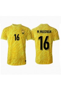 Frankrike Mike Maignan #16 Keeper Fotballdrakt Hjemme Klær EM 2024 Korte ermer